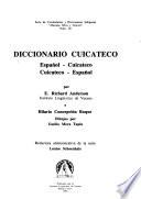 Diccionario cuicateco