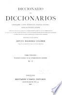 Diccionario de diccionarios