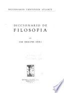 Diccionario de filosofía