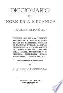 Diccionario de ingeniería mecánica inglés-español