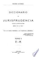 Diccionario de jurisprudencia