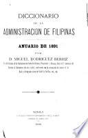Diccionario de la administración de Filipinas