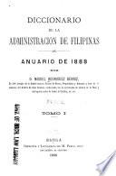 Diccionario de la administración de Filipinas