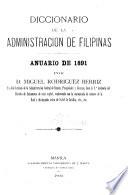 Diccionario de la administración de Filipinas