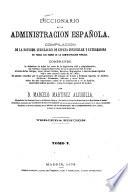 Diccionario de la administración española
