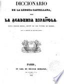 Diccionario de la lengua castellana