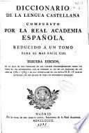 Diccionario de la lengua castellana