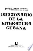 Diccionario de la literatura cubana