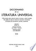 Diccionario de la literatura universal