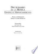 Diccionario de la música española e hispanoamericana