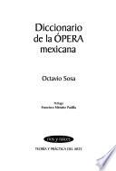 Diccionario de la ópera mexicana