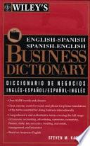 Diccionario de Negocios Inglés-español, Español-inglés Wiley