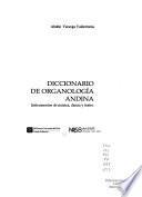 Diccionario de organología andina