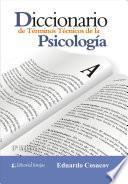 DICCIONARIO DE TERMINOS TECNICOS DE LA PSICOLOGIA