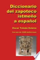 Diccionario del zapoteco istmeño a español