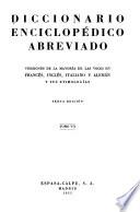 Diccionario enciclopédico abreviado