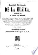 Diccionario enciclopedico de la Musica