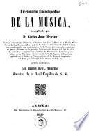 Diccionario enciclopédico de la música