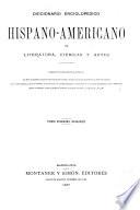 Diccionario enciclopedico hispano-americano de literatura, ciencias y artes