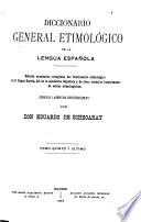 Diccionario general etimológico de la lengua española