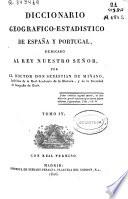 Diccionario geográfico-estadístico de España y Portugal: (464 p., [2], 15 h. pleg., [1] h. de lám., [1] map. pleg.)