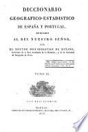 Diccionario geografico-estadistico de Espana y Portugal