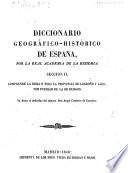 Diccionario geográfico-histórico de España