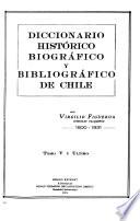 Diccionario histórico, biográfico y bibliográfico de Chile