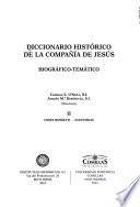 Diccionario histórico de la Compañía de Jesús