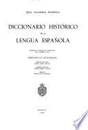 Diccionario histórico de la lengua española