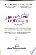 Diccionario jurídico Forum.