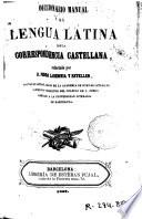 Diccionario manual de la lengua latina