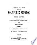Diccionario manual volapükik-español y español-volapükik