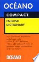 Diccionario Oceano Compact English Dictionary/ Oceano Compact English Dictionary