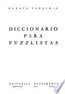 Diccionario para puzzlistas