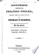 Diccionario portátil español-inglés compuesto sobre las últimas ediciones de Neuman e Baretti