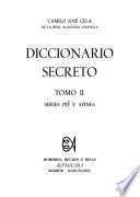 Diccionario secreto