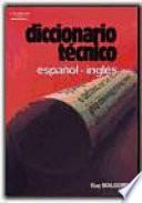 Diccionario técnico español-inglés
