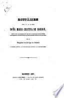 Dictámen dada á S.M. la reina Doña María Cristina de Borbón, sobre el de la comisión de las cortes constituyentes de 1854