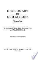Dictionary of quotations (Spanish)