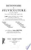 Dictionnaire de sylviculture en cinq langues, français (texte), allemand, anglais, espangnol, italien