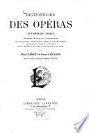 Dictionnaire des opéras