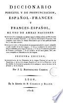Dictionnaire portatif et de pronunciation espagnol-français et français-espagnol a l'usage des deux nations, 2