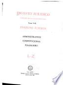 Digesto jurídico; jurisprudencia-bibliografía: Derecho público