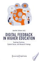 Digital Feedback in Higher Education