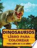 Dinosaurios Libro para colorear