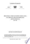 Dirección del comercio exterior de América Latina y el Caribe según principales productos y grupos de productos, 1970-1992
