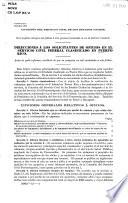 Direcciones á los solicitantes de oficios en el servicio civil Federal clasificado en Puerto Rico