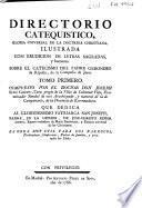 Directorio catequístico, glossa universal de la doctrina christiana ... sobre el catecismo del Padre Gerónimo de Ripalda ...