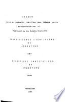Directorio de científicos e instituciones de Argentina
